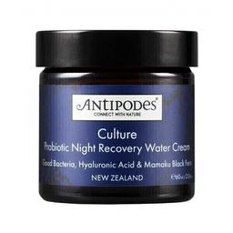 Culture Gel crème de nuit réparateur aux probiotiques Antipode