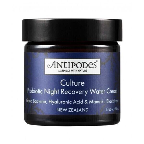 Culture Gel crème de nuit réparateur aux probiotiques Antipode