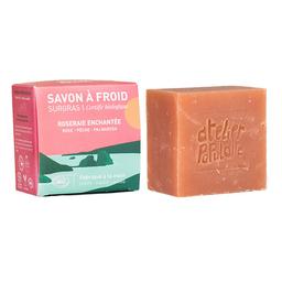 Roseraie Enchantée Savon à froid surgras Bio 90g