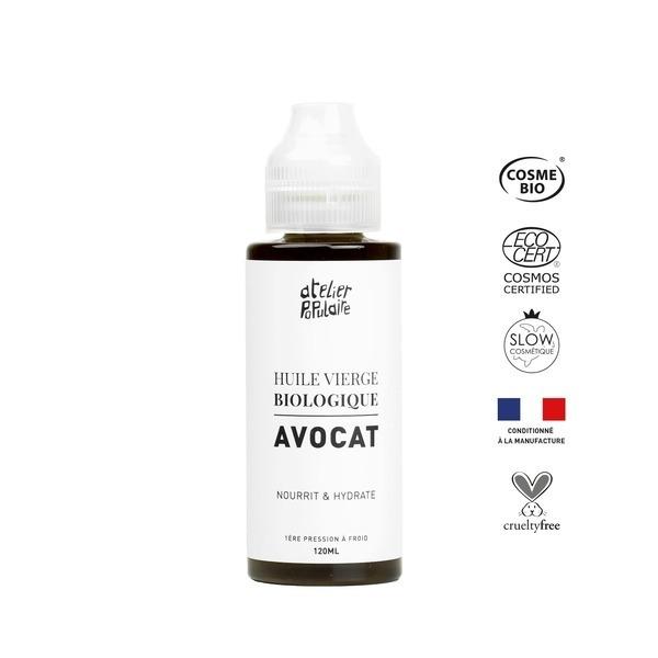 Huile vierge biologique dAvocat | 120mL