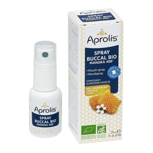 Spray Buccal au Miel de Manuka 20ml Bio