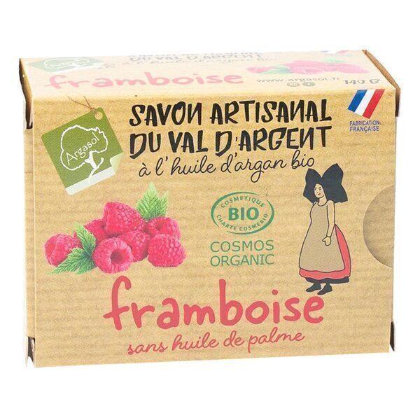 Savon bio artisanal à la Framboise 140g