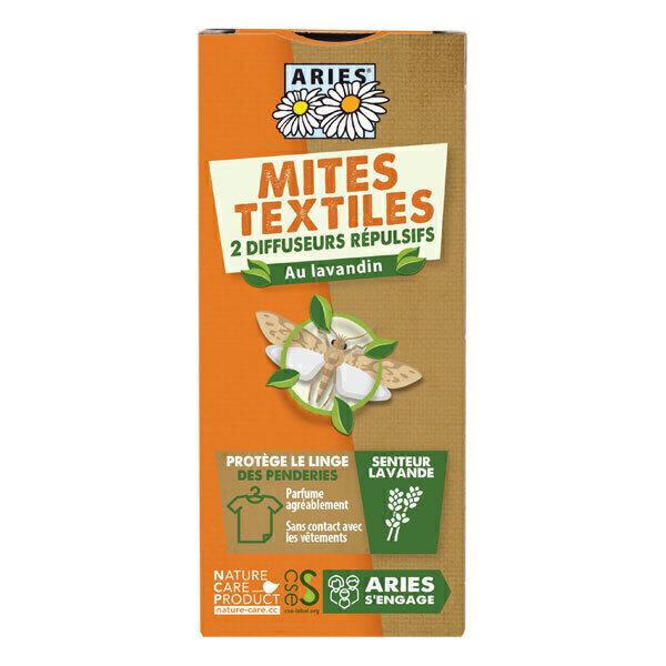 Diffuseurs Anti-mites textiles senteur lavande x2