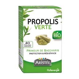 Propolis verte de Baccharis bio Aristée - 40 gélules