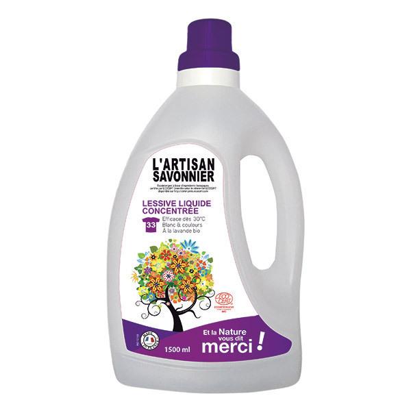 Lessive liquide concentrée Lavande 1,5L