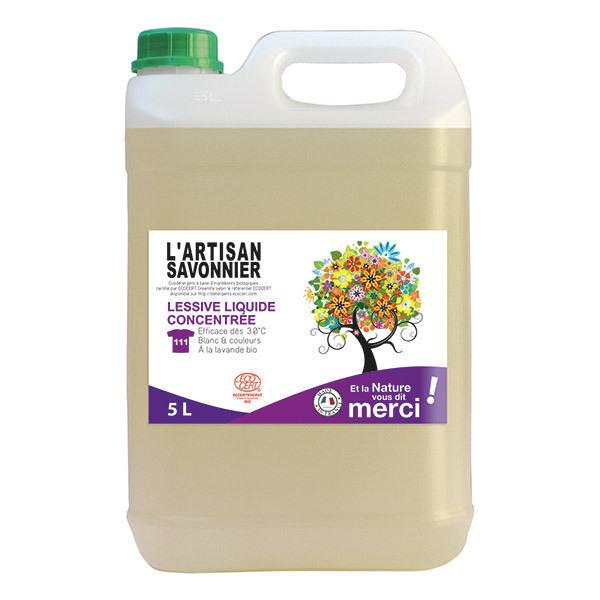 Lessive liquide concentrée Lavande 5L