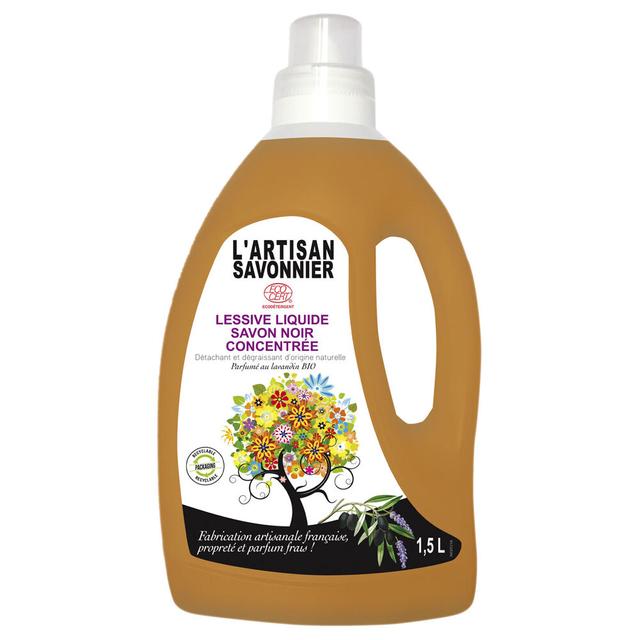 Lessive liquide concentrée savon noir 1.5L