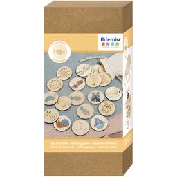 Jeu de Memory en bois - 5 cm - 24 pcs