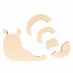 Puzzle en bois Escargot - 15 x 10,5 cm