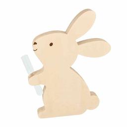 Soliflore en bois 18 x 24 x 2,5 cm - Lapin