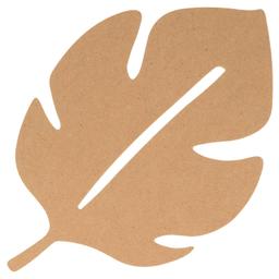 Feuille de palmier en bois MDF 25 cm