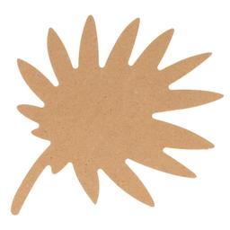 Feuille de palme en bois MDF 25 cm