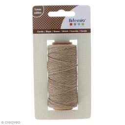 Corde naturelle - 1 mm x 60 m