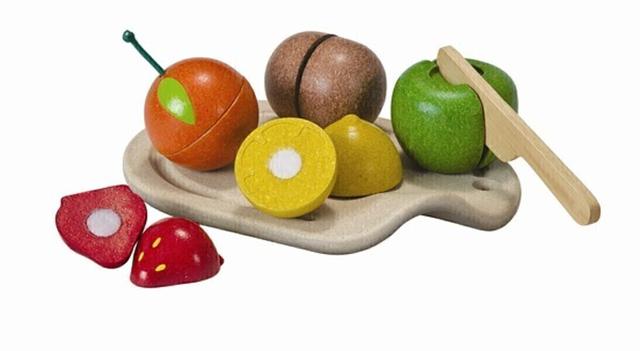 Assortiment de fruits à couper en bois - Dès 18 mois