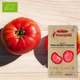 Sachet de graines bio à semer - Tomate Cœur de Bœuf Hongrois