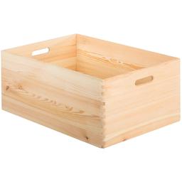 Caisse en bois de rangement 60 x 40 x 23 cm