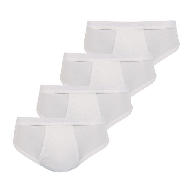 Lot de 4 slips taille haute ouverts Coton Bio