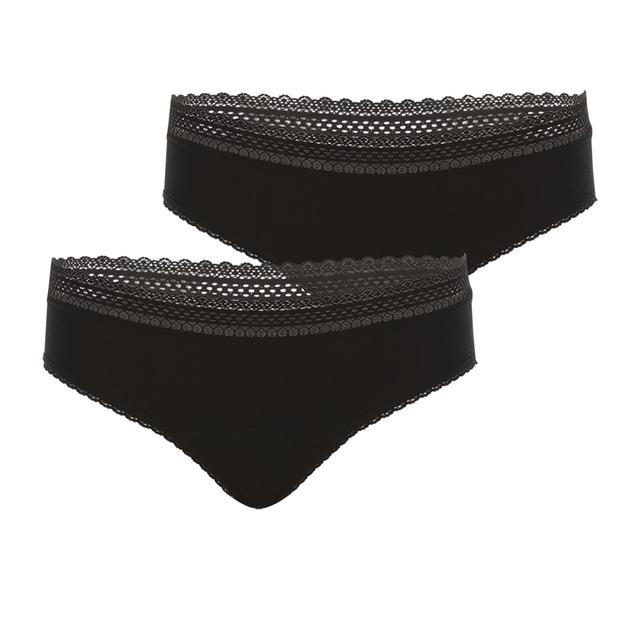 Lot de 2 slips pour les règles femme Coton bio Secret