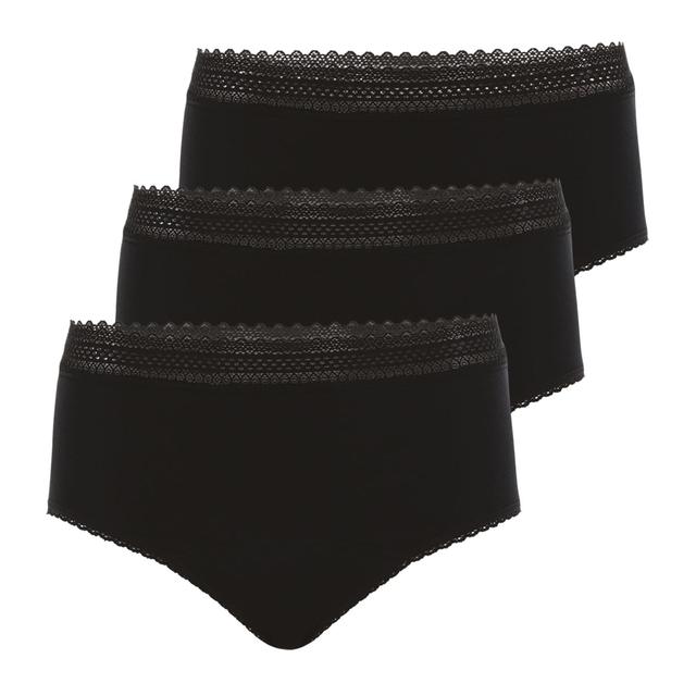 Lot de 3 culottes taille haute pour les règles