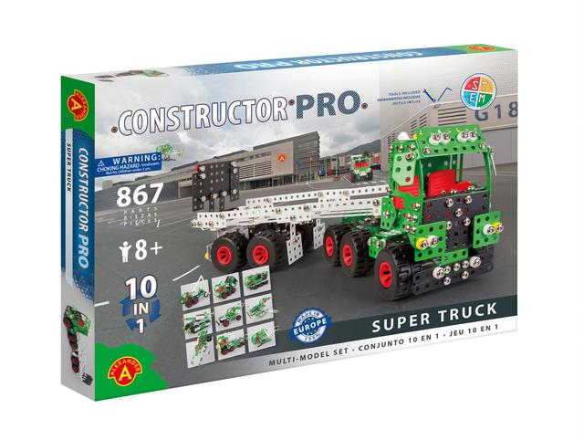 Constructor Pro - Camion Super Truck 10 en 1