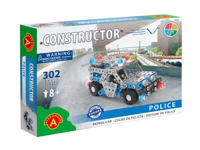 Constructor Police Patrol - Voiture de Police