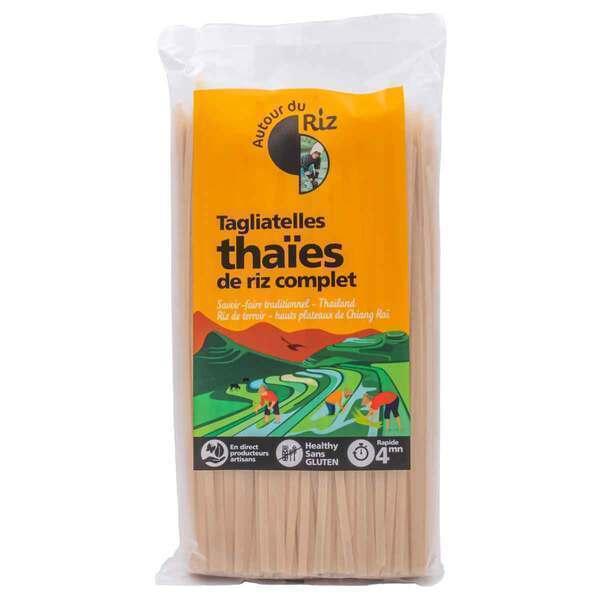 Tagliatelles thaïes de riz complet 400g