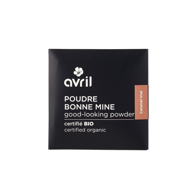 Poudre bonne mine caramel irisé recharge 11g