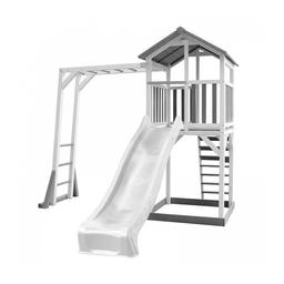 AXI Structure de jeu Beach Tower Blanc Gris avec cadre