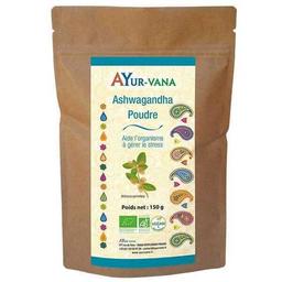 Ashwagandha en Poudre 150g Ayur-Vana BIO et VEGAN