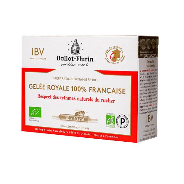 Gelée Royale Bio 10 ampoules