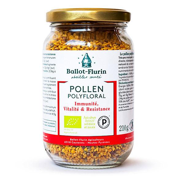 Pollen Polyfloral Dynamisé BIO 210g