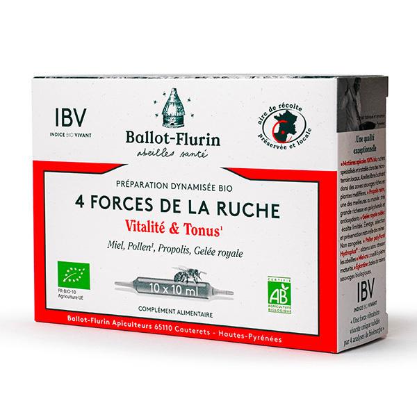 Préparation Dynamisée 4 Forces de la Ruche Vitalité et Tonus