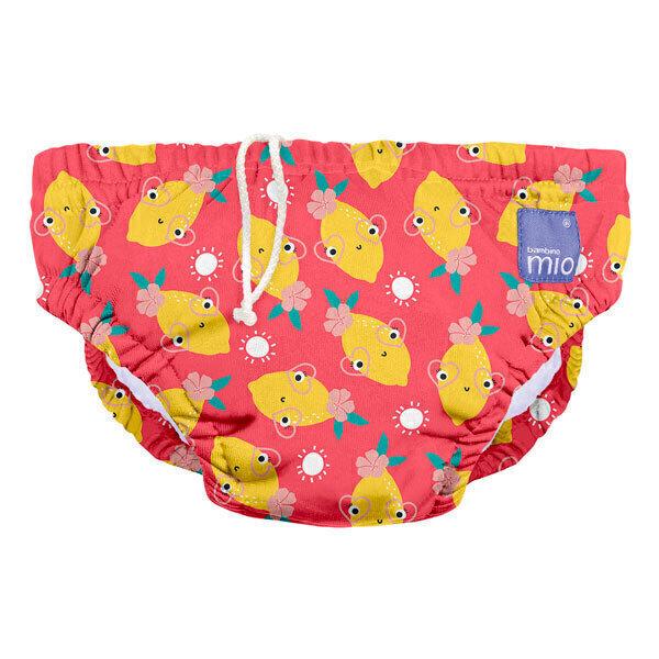 Couche de bain lavable Citron frais - Taille L (1-2 ans)