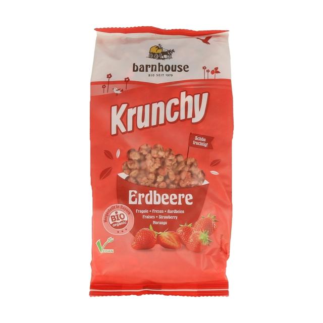 Muesli Krunchy avec Fraises 375 g