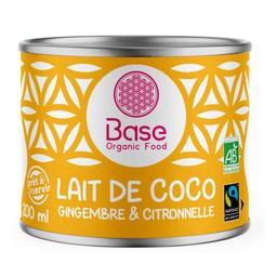 Lait de coco gingembre citronnelle 200ml