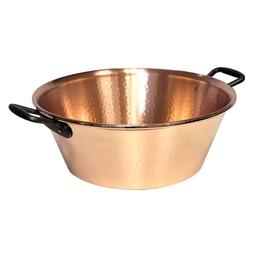 Bassine à confiture en cuivre Baumstal 38 cm - Induction