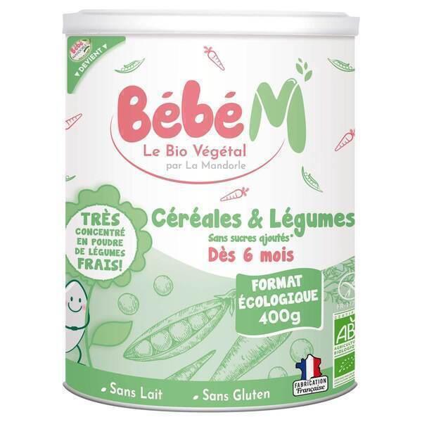 Céréales et légumes 400g - Dès 6 mois