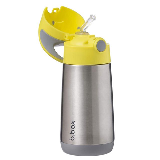 Gourde enfant inox isotherme Jaune