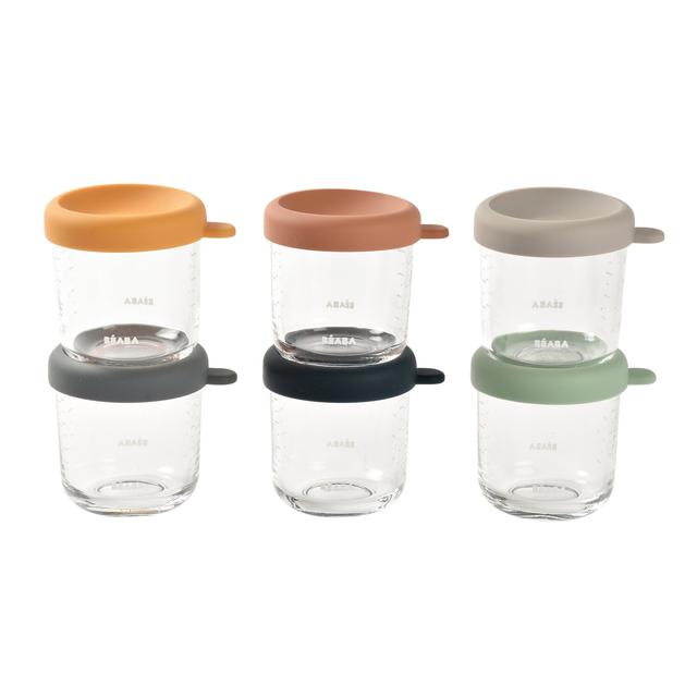 Set de 6 portions en verre 250 ml multicolore