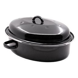 Cocotte rôtissoire Roasty Cook acier émaillé 32cm