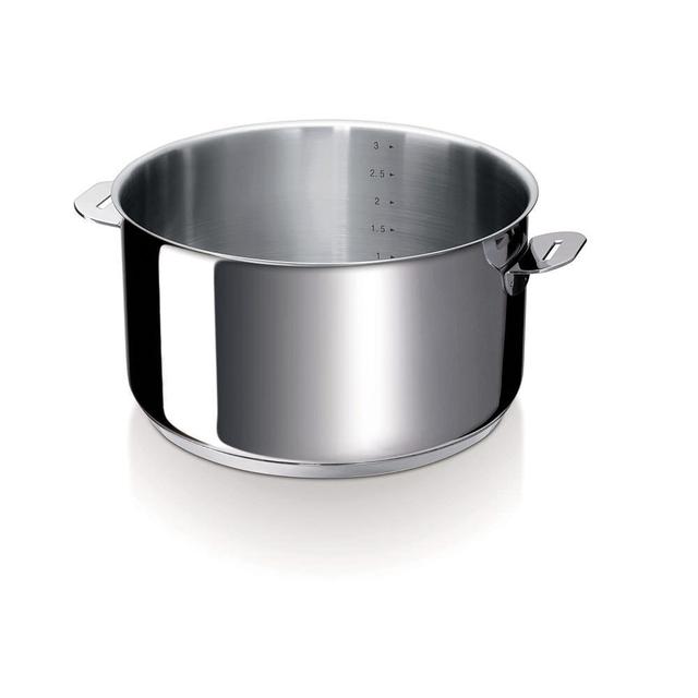 Corps de casserole Evolution 1,5 l en inox