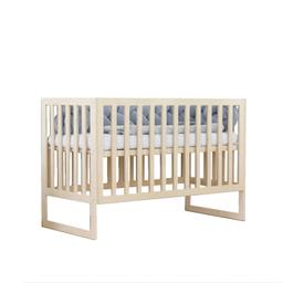 Lit bébé NAPPY 60 x 120 bois naturel