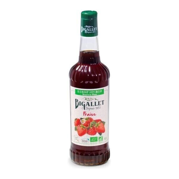 Sirop de fraise 70cl bio