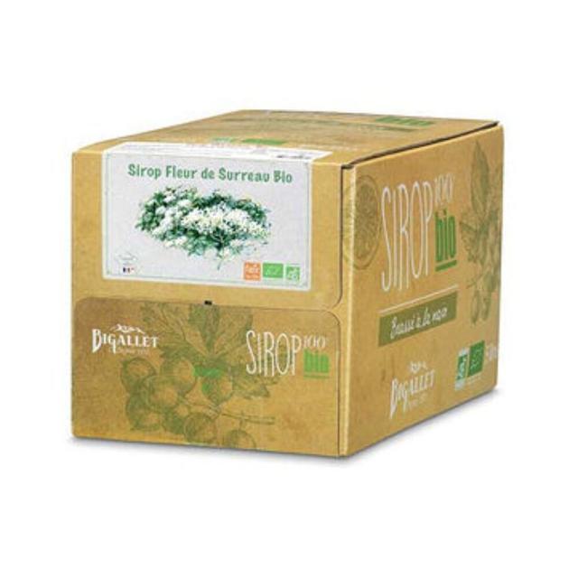 Sirop de fleur de sureau 5L bio