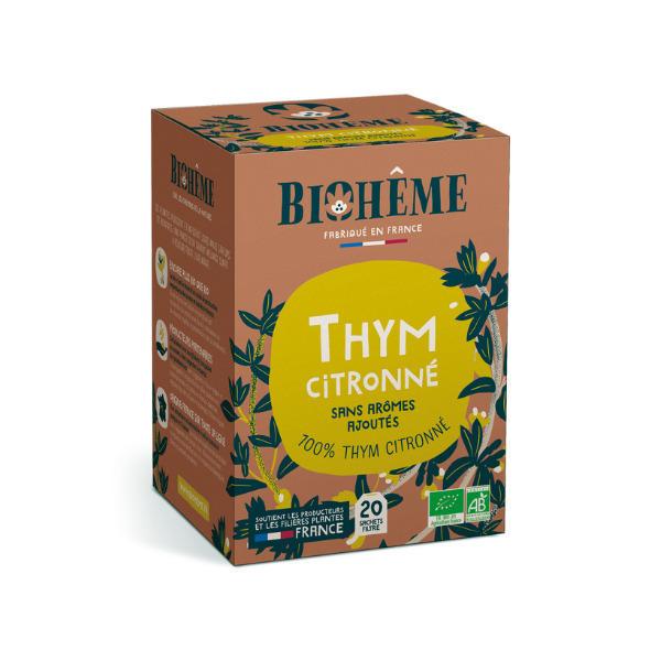 Thym citronné - 20 infusettes