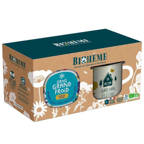 Coffret Mug & Grog Grand Froid - x20 infusettes BIO