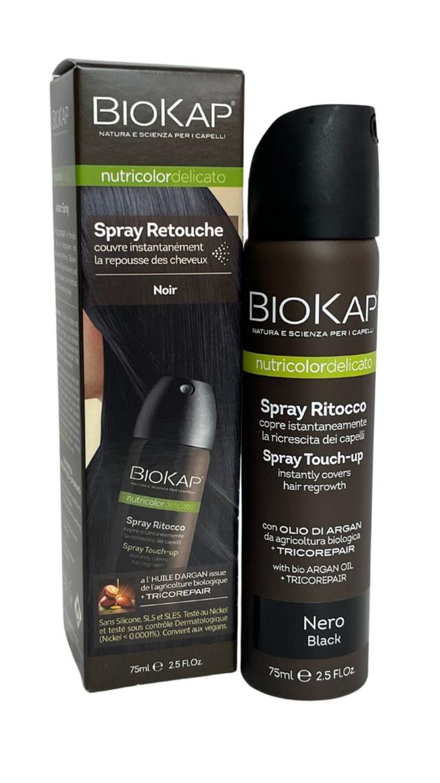 Spray retouche nutricolor delicato noir 75ml Biokap