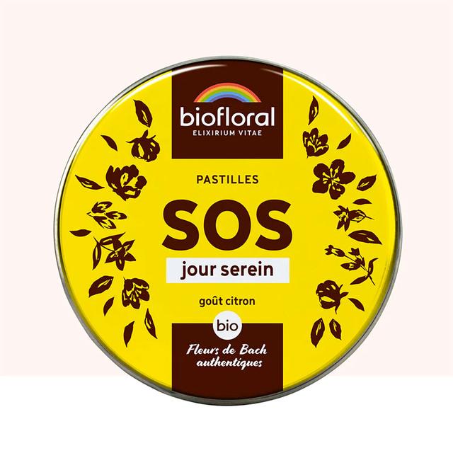 Pastilles Secours jour serein aux Fleurs de Bach 50g