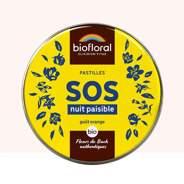 Pastilles Secours nuit paisible aux Fleurs de Bach 50g