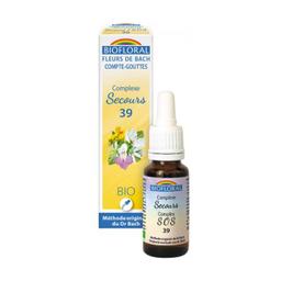 Remède Secours Bio 20 ml de élixir floral